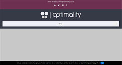 Desktop Screenshot of optimality.co.uk